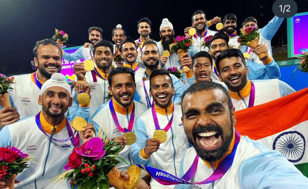 India's Sensational Victory Men's Hockey Team Strikes Gold, Secures